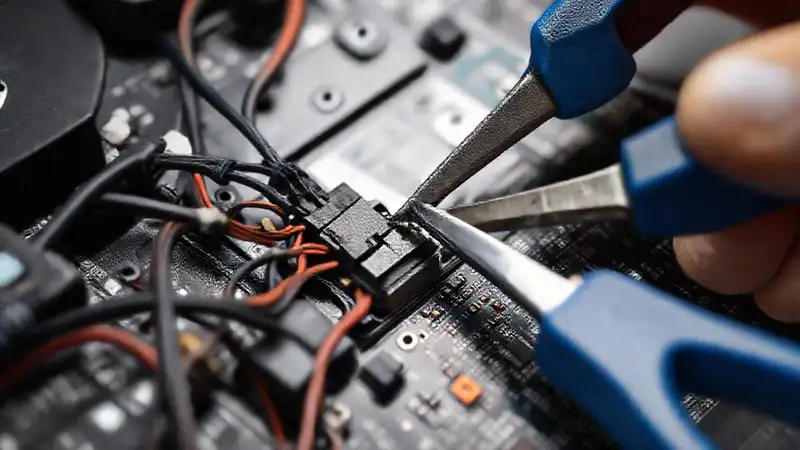 Reparación profesional de circuitos dañados