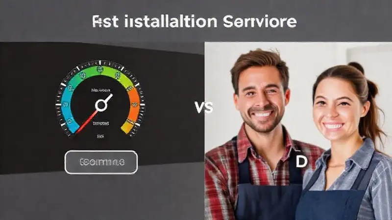 C vs. D: instalación rápida y profesional