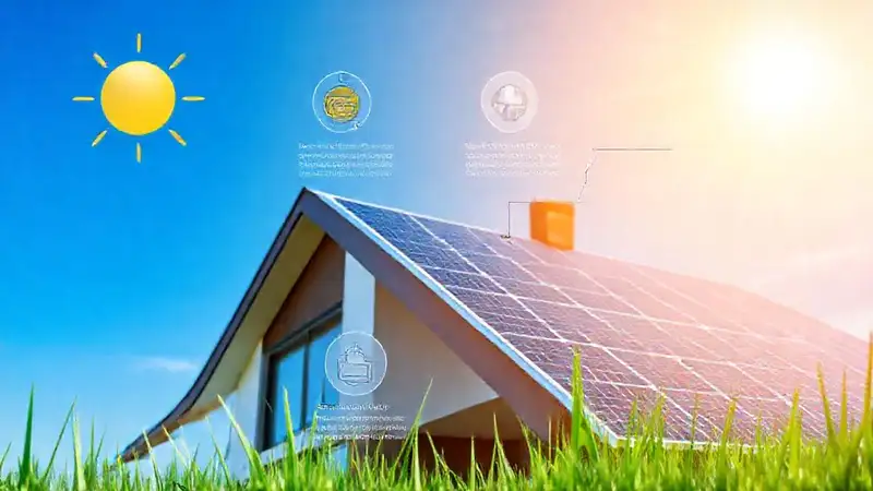 Paneles solares en casa, explicación clara