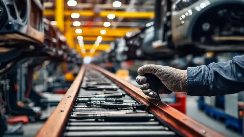 Taller mecánico: piezas automotrices