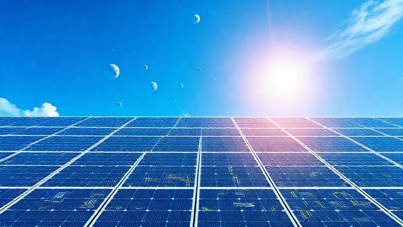 Paneles solares muestran un futuro planetario