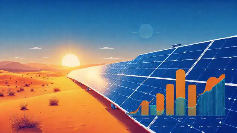 Paneles solares capturan eficiencia en el desierto