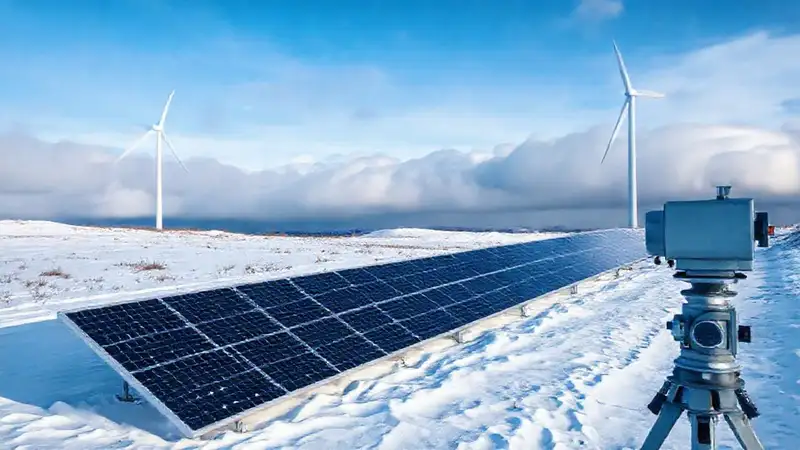 Energía renovable mide datos atmosféricos