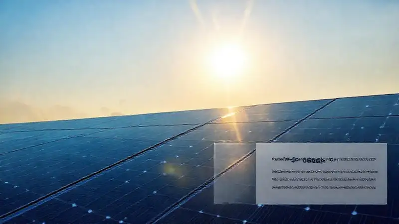 El sol impulsa una operación eficiente y clara
