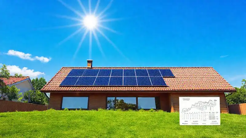Paneles solares capturan energía del cielo