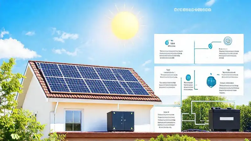 Paneles solares generan energía limpia en casa