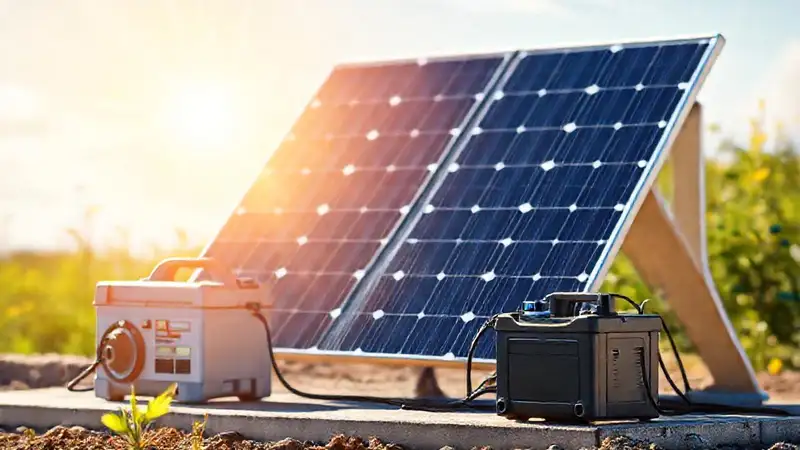 Energía limpia: futuro brillante y tecnológico