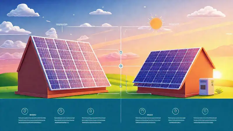 Infografía muestra energía solar y híbrida