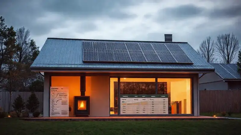 Una casa moderna, eficiente y realista