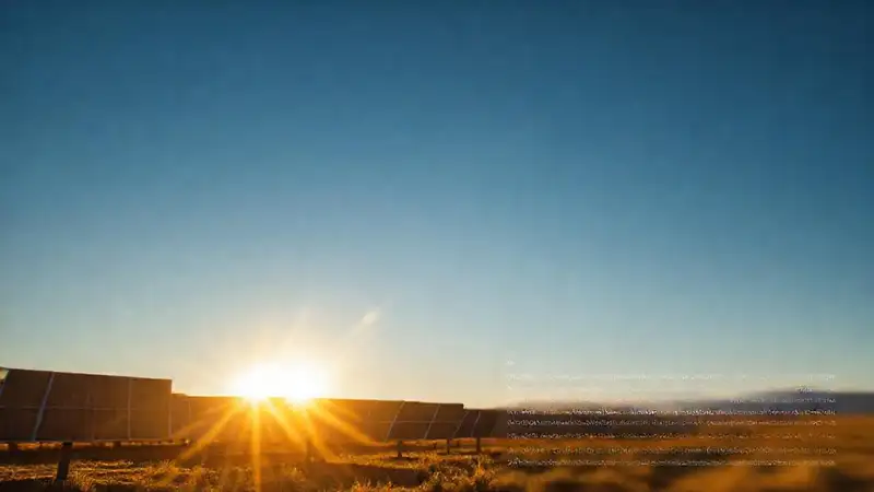 La luz dorada analiza datos solares