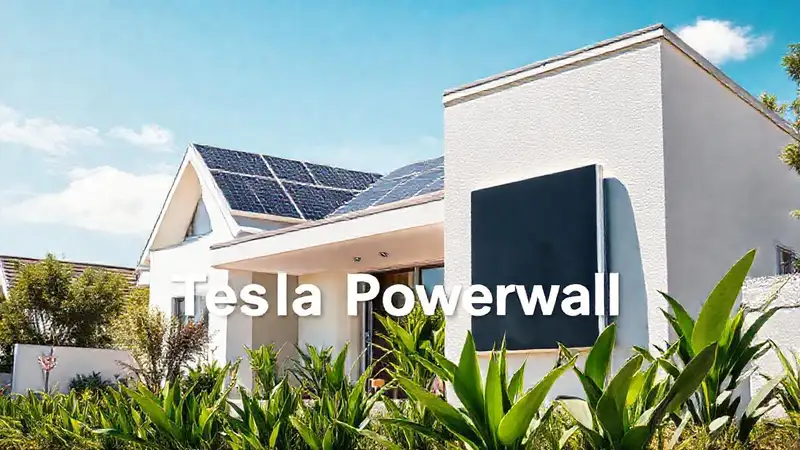 Tesla Powerwall ilumina una casa moderna