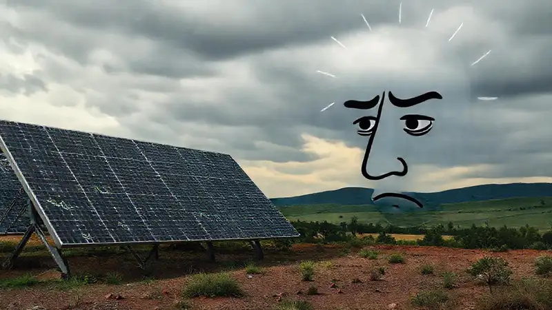 Riesgo financiero bajo la energía solar