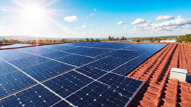 Paneles solares ofrecen energía limpia y optimista