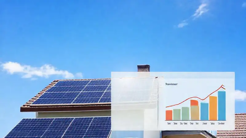 Paneles solares generan energía doméstica eficiente