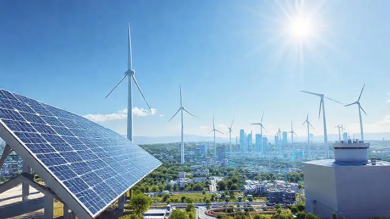 Energía limpia impulsa un futuro brillante