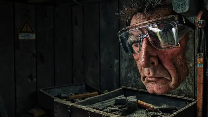 Taller viejo y peligroso