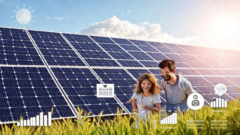 Energía solar, finanzas y familia segura