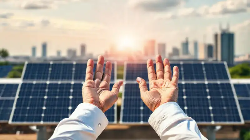 El sol impulsa un futuro prometedor, rechazado