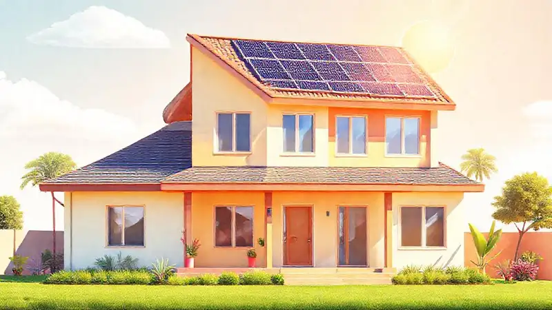 Casa moderna solar