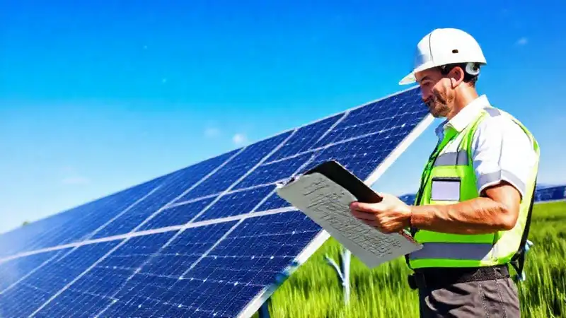 Instalación solar: técnica