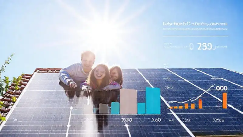 Paneles solares ofrecen energía familiar y ahorro