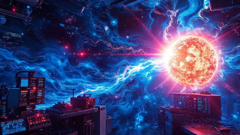 El laboratorio predice explosiones solares abstractas