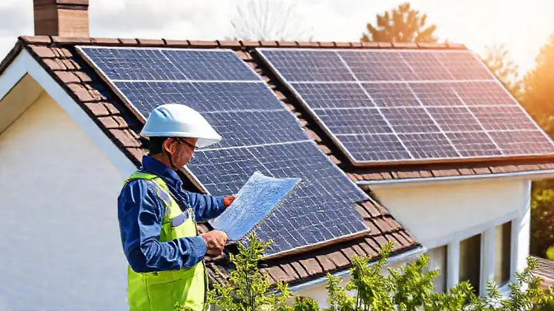 Paneles solares generan energía limpia en techos