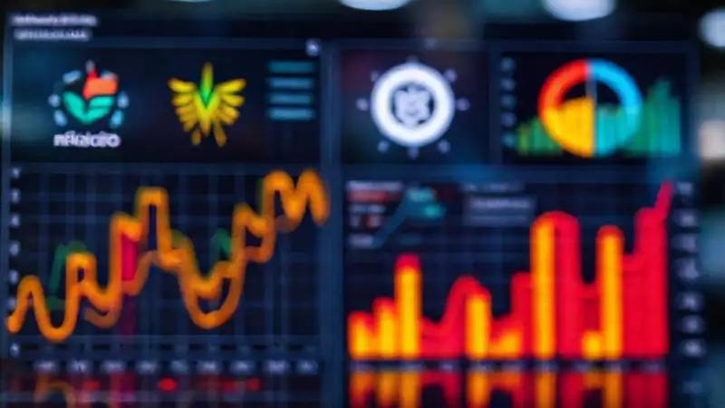 Visualizaciones de datos modernas y vibrantes