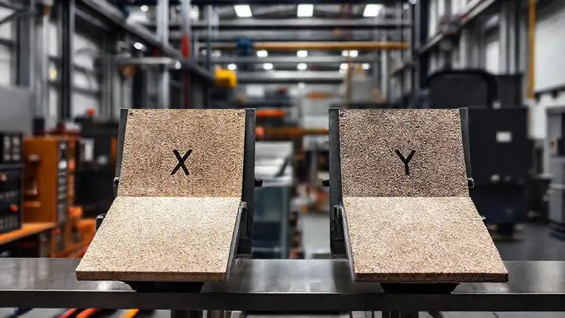 Análisis científico de texturas abrasivas contrastantes