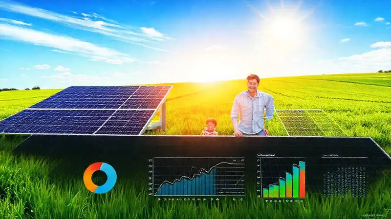 Energía solar: felicidad y datos limpios