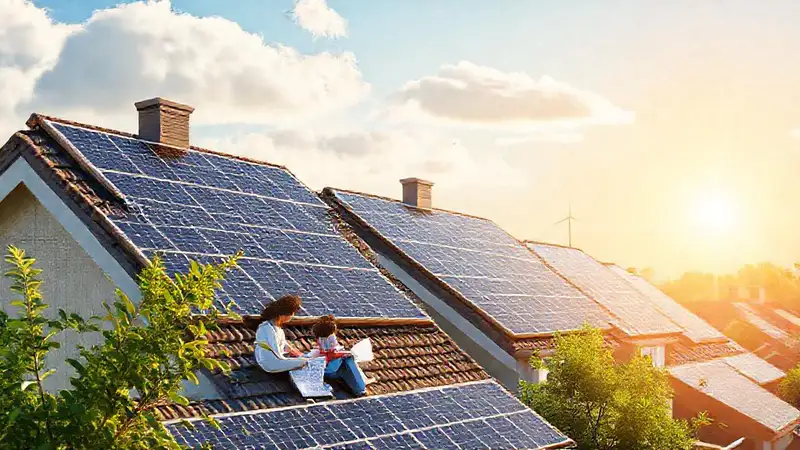 Paneles solares impulsan un futuro energético brillante