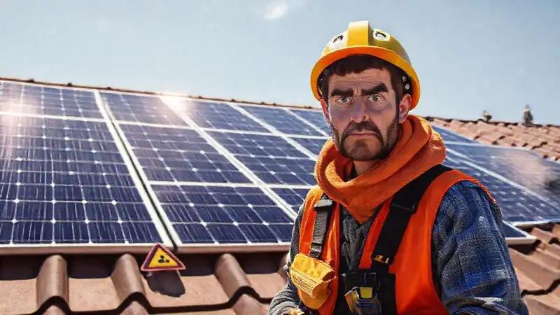 Instalación solar DIY requiere precaución y atención
