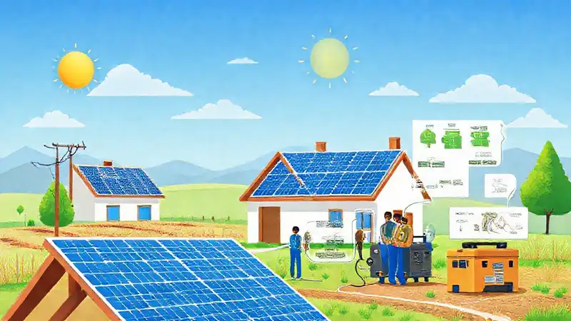 Paneles solares proporcionan energía confiable y limpia
