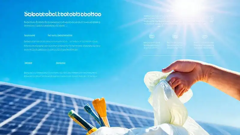 Paneles solares y reciclaje profesionalmente capturados