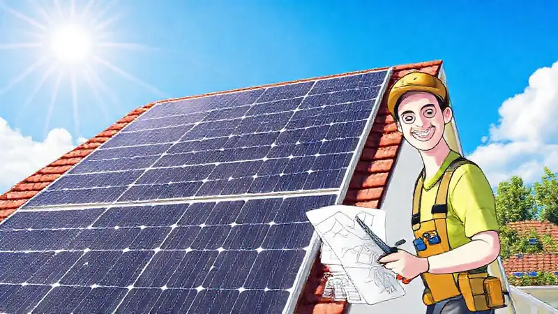 Paneles solares instalados