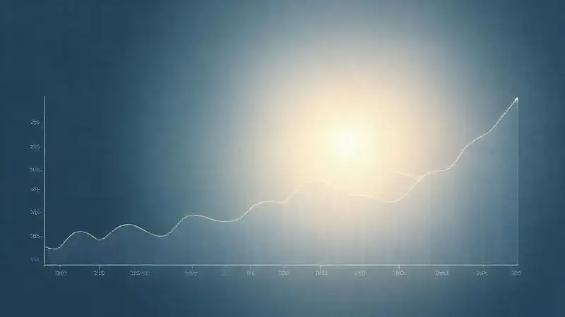 Gráficos financieros elegantes y minimalistas