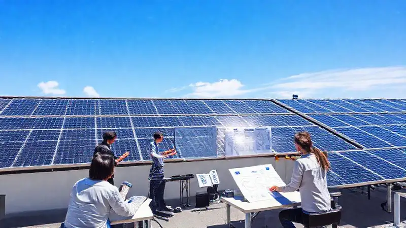 Entrenamiento solar: diseño moderno y esperanza