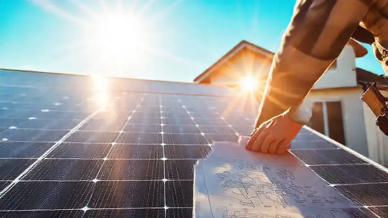 Instalación solar: técnica, luz y hogar