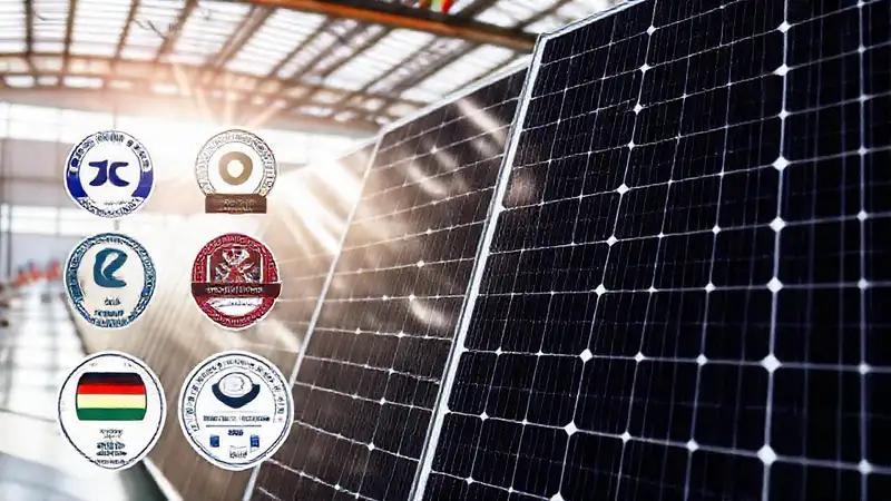 Paneles solares modernos brillan profesionalmente y certificados