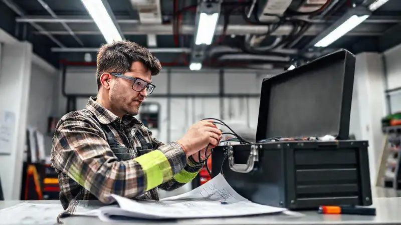 Técnico certificado instala con profesionalidad