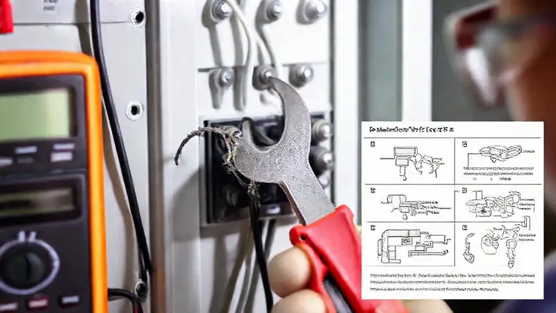 Reparación eléctrica: cableado, seguridad y precisión