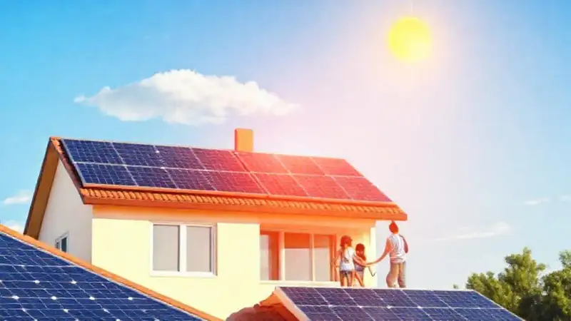 Paneles solares ofrecen energía limpia y moderna