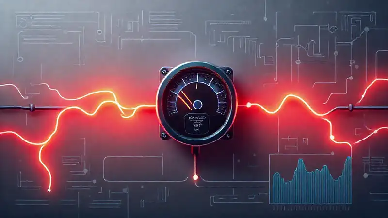Infografía técnica muestra flujo eléctrico