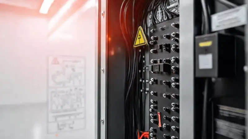 Conexión industrial segura y detallada