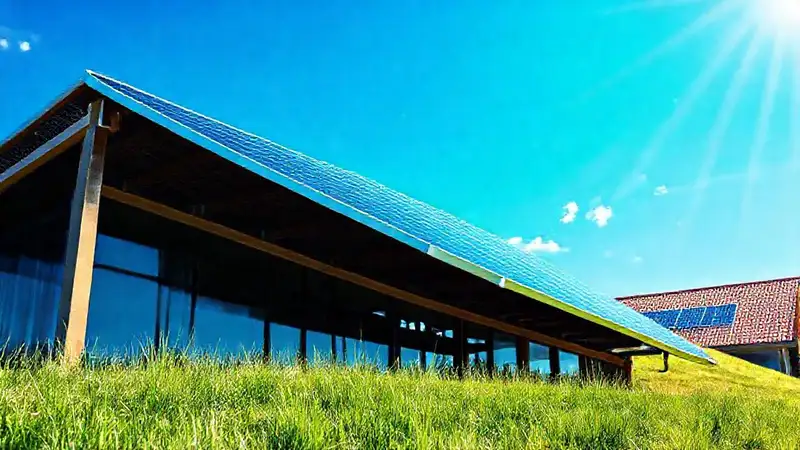 Paneles solares generan energía limpia