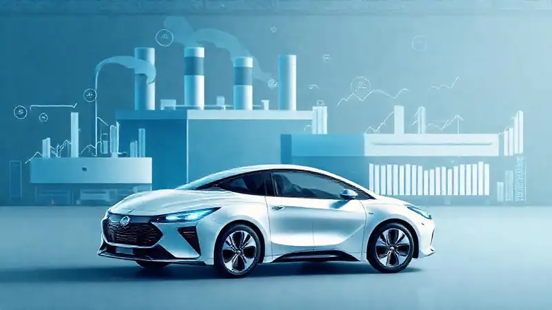 Un coche híbrido se fabrica y analiza