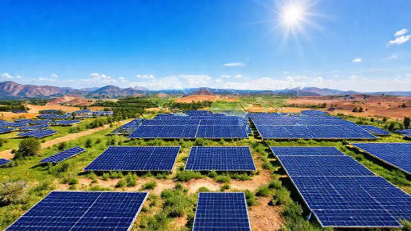 Paneles solares generan energía limpia globalmente