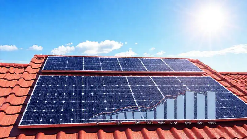 Paneles solares generan energía en el cielo