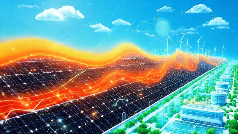 Energía solar impulsa ciudades futuristas verdes