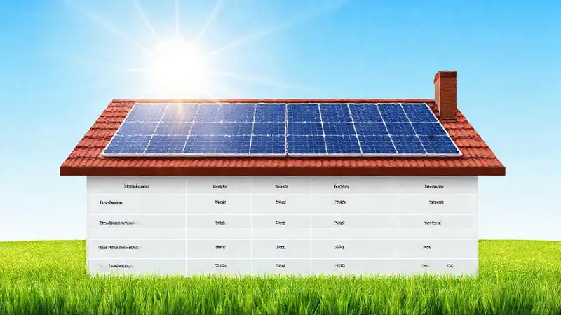 Paneles solares iluminan casas con diseño moderno